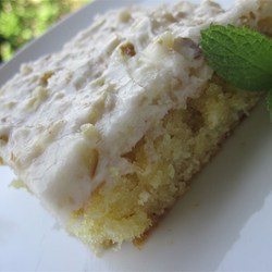 White Texas Sheet Cake Recipe
