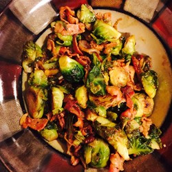 Skillet-Braised Brussels Sprouts Recipe