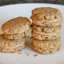 Oatmeal Peanut Butter Cookies III Recipe