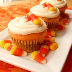 Candy Corn Cupcakes Recipe