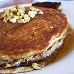 Grain and Nut Whole Wheat Pancakes Recipe