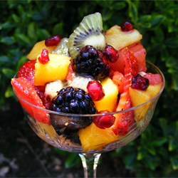 Tangy Poppy Seed Fruit Salad Recipe