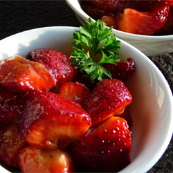 Sweet and Tart Strawberry Salad Recipe