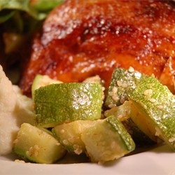 Sesame Parmesan Zucchini Recipe