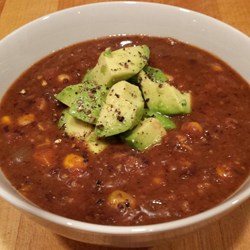 Vegan Black Bean Soup Recipe