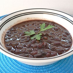 Spicy Slow Cooker Black Bean Soup Recipe