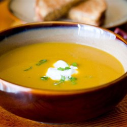 Butternut and Apple Harvest Soup Recipe