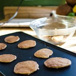 Cheesy Wheat Pancakes Recipe