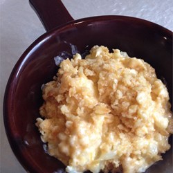 Nany's Cheesy Cauliflower Casserole Recipe