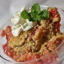 Rhubarb Crunch Recipe