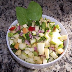 Apple and Zucchini Salad Recipe
