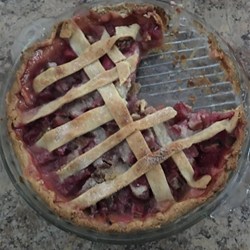 Rhubarb Pie IV Recipe