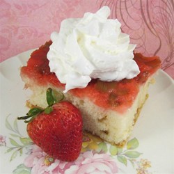 Rhubarb Upside Down Cake II Recipe