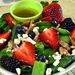 Sugar Snap Pea and Berry Salad Recipe