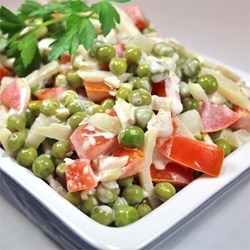 Green Pea Salad Recipe