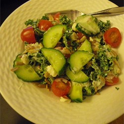 Greek Kale Tomato Salad Recipe