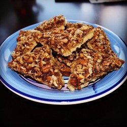 Maple Pecan Shortbread Squares Recipe