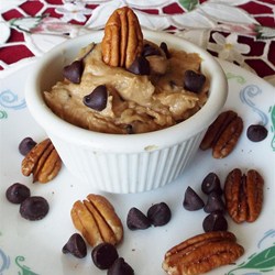 Edible Pecan Chocolate Chip Cookie Dough Recipe