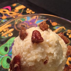 Couscous Pudding with Caramelized Pecans Recipe