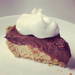 Double Layer Chocolate Peanut Butter Pie Recipe