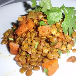 Caribbean Curried Peas (Lentils) Recipe