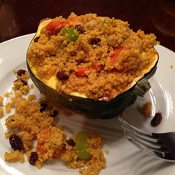 Moroccan-Style Stuffed Acorn Squash Recipe