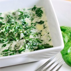 Cheesy Creamed Spinach Recipe