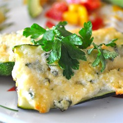 Grilled Garlic Parmesan Zucchini Recipe