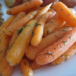 Baby Carrots with Dill Butter Recipe