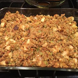 Apple Pecan Cornbread Dressing Recipe