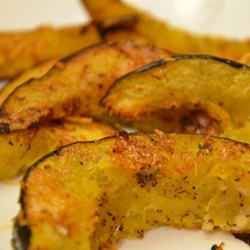 Parmesan Roasted Acorn Squash Recipe