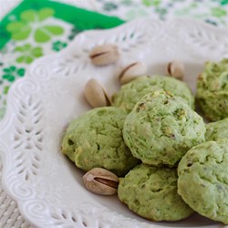 Saint Patrick's Pistachio Cookies Recipe