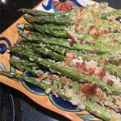Parmesan-Panko Asparagus Spears Recipe