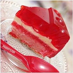 Ruby's Strawberry Jell-O® Flan Cake Recipe