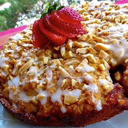Delicious Strawberry Almond Coffee Cake