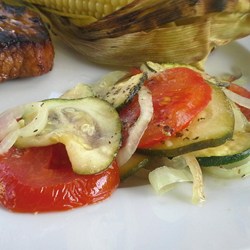 Zucchini, Tomato, and Onion Casserole Recipe