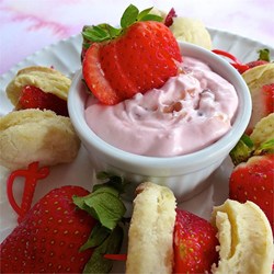 Very Dairy Strawberry Shortcake Dip Recipe