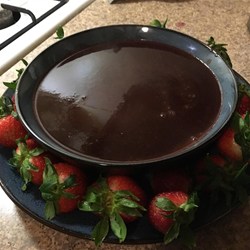 Dessert Chocolate Wine Sauce Recipe