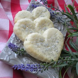 Lavender Shortbread Cookies Recipe
