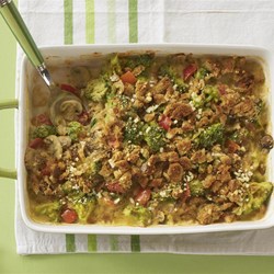 Healthy Broccoli Cheese Bake Recipe