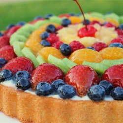 Fruit Galore Sponge Cake Recipe
