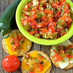 Quick Pickled Pepper Onion Relish Recipe