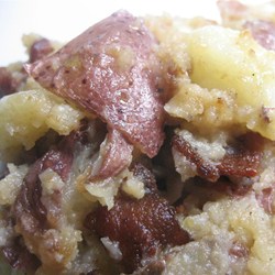 Hot and Tangy German Potato Salad Recipe