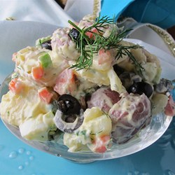 Julie's Crunchy Potato Salad  Recipe