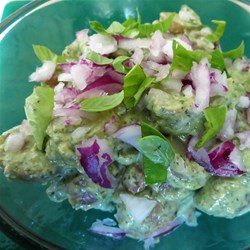 Basil Pesto Potato Salad Recipe