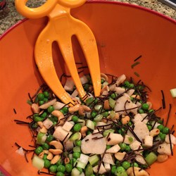 Pea, Jicama, and Cashew Salad Recipe