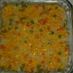 Baked Vegetable Rice Pilaf Recipe