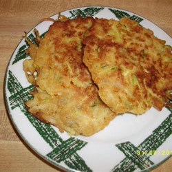 Zucchini Patty Pancakes Recipe