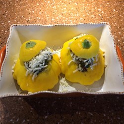 Stuffed Patty Pan Squash Recipe