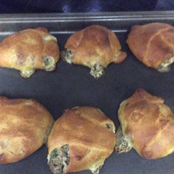 Spinach and Sausage Stuffed Crescents Recipe